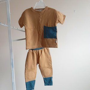 Eco friendly genderless 2 piece outifit